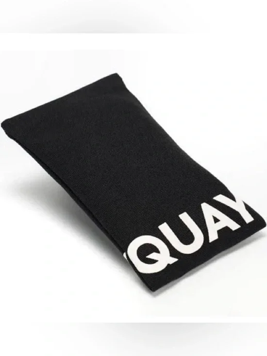 QUAY After Hours Sunglasses Matte Black Frame Smoke Lens Square NWT - Picture 5 of 5